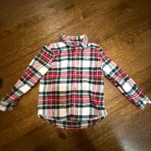 Vineyard Vines Plaid Shirt and Navy Ralph Lauren 100% cotton Sweater